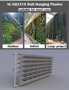 High Quality Wall Hanging <b>Planter</b> Vertical Garden Self Watering Eco-Friendly Modern Indoor Drainage Hole living wall <b>planters</b> - Product Image 5