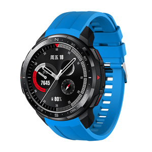 Pulsera inteligente ajustable a la moda, correa de muñeca de repuesto para <span class=keywords><strong>Honor</strong></span> <span class=keywords><strong>GS</strong></span> <span class=keywords><strong>Pro</strong></span>, correa de reloj de silicona deportiva - Product Image 4