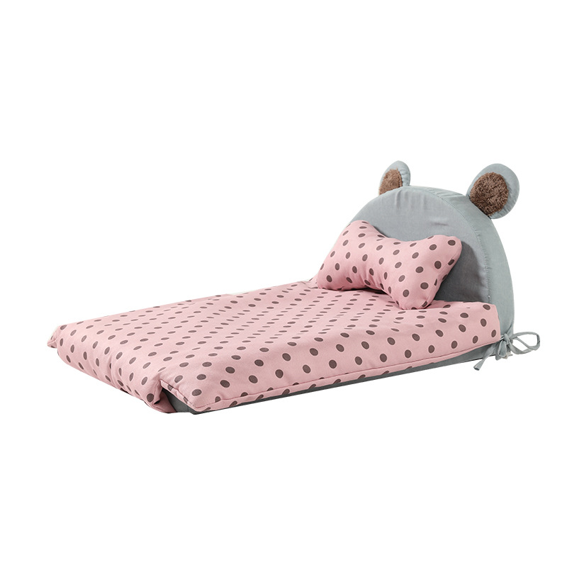 hundebett luxus Hundebett Coco  Luxus Hundebett mit Rand im Hahnentrittmuster