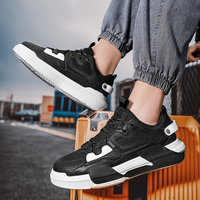 Tênis de skate esportivo masculino, tênis de skate para homens, casuais, com suporte para personalização
