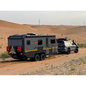 <span class=keywords><strong>Caravane</strong></span> hybride à double essieu grande capacité en stock - Remorque de voyage tout-terrain familiale avec salle de bain complète en stock - Product Image 3