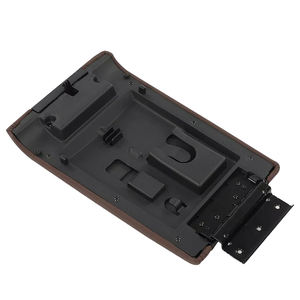 Tapa de la consola central de repuestos de carrocería para FORD F150 2009-2014 LINCON <span class=keywords><strong>Mark</strong></span> <span class=keywords><strong>LT</strong></span> 2010-2014 negro/marrón - Product Image 5