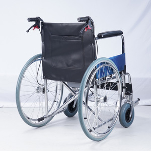 Manual Wheelchair With Toilet Seat Steel <b>Frame</b> For Elderly And Disabled Users - Product Image 5