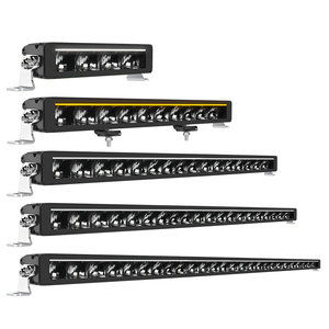 Barre lumineuse de travail LED à rangée unique, <span class=keywords><strong>super</strong></span> brillante, double couleur, feux de jour (DRL) pour camion tout-terrain, VTT, UTV - État neuf - Product Image 1