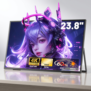 צג IPS בגודל 23.8 אינץ' ברזולוציית <span class=keywords><strong>4K</strong></span> עם מסך מגע 10 נקודות, ניגודיות 1000:1, קצב רענון 60 הרץ, בעל תקני FCC, CE ו-RoHS, מתאים למשחקים, למחשב נייד ולנייד. - Product Image 6