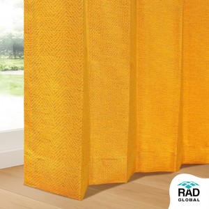 Mustard Yellow Premium Solid <b>Waterproof</b> Outdoor <b>Curtains</b> with Bold Modern Elegance for Patios Balconies and Outdoor Retreats - Product Image 4
