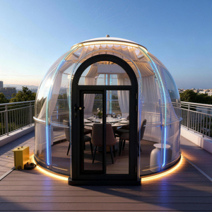 Casa a Cupola Trasparente di Lusso in Policarbonato PC con <span class=keywords><strong>Vista</strong></span> Panoramica per Glamping, Resort e Hotel - Product Image 3