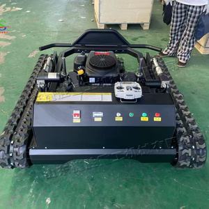 Cortadora de Césped a Gasolina de 7.5HP con Control Remoto y Orugas, Ancho de Corte de 540mm para Huertos, Jardines y Terrenos Baldíos - Product Image 4