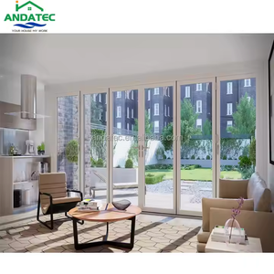 Système de porte en verre pliante pour cuisine extérieure moderne ou <span class=keywords><strong>terrasse</strong></span> - Product Image 2