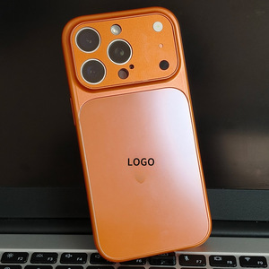 Coque de téléphone pour iPhone 17 Pro 17 Promax 16 Promax, sensation originale, <span class=keywords><strong>orange</strong></span>, coque de téléphone 15 14, résistance - Product Image 2