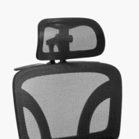 Silla de Oficina Ergonómica Directa de Fábrica, Totalmente de Malla, Respaldo Alto, Reposacabezas Ajustable, Reposabrazos 6D, Giratoria 360°, para Oficina en Casa, Estilo Contemporáneo