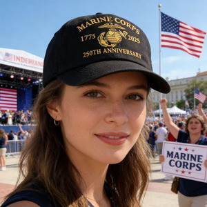 Wholesale Men Women Casual Snapback Hat for 250th Anniversary Hat New Fashion Hats USA <strong>MARINE</strong> CORPS Baseball <strong>Cap</strong> - Product Image 2