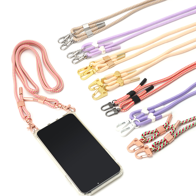 Wholesale Anti Theft Polyester Phone Crossbody Strap Custom Universal Adjustable Phone Shoulder Lanyard