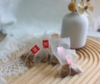 Heißer Lieferant Nylon Pyramid Tee Verpackungs beutel Leere, einzeln verpackte Teebeutel in Lebensmittel qualität