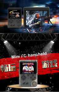 Nouveau produit en gros Mini <span class=keywords><strong>émulateur</strong></span> de poche rétro intégré avec 168 jeux Lecteur vidéo Console de jeu portable - Product Image 4