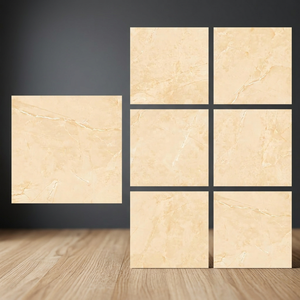 Vistaar Marble Look Polished Glazed Porcelain <b>Floor</b> Tiles Antibacterial Premium Design 80x80cm - Product Image 3