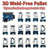 Carte adaptateur 3D sans soudure 17 pièces pour lecture de données clé VW 5C 5D Audi Porsche BMW G U Chassis, compatible avec KEY TOOL PLUS