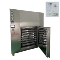 Four de stérilisation à chaleur sèche entièrement en acier inoxydable, facile à nettoyer, armoire de stérilisation à chaleur sèche pour laboratoire et usine