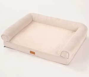 Großhandel Neues Design Luxuriöses Rutschfestes Schaumstoff-Hundebett mit Waschbarem Abnehmbarem Bezug - Product Image 3