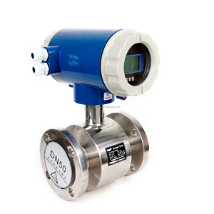 Nhà Máy Giao hàng trực tiếp 4-20mA điện từ đo lưu lượng hóa chất lỏng nước lưu lượng kế - Product Image 1