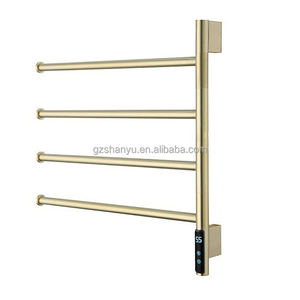 Sèche-serviettes à prix avantageux, porte-serviettes rotatif, sèche-serviettes électrique avec minuterie intégrée, porte-serviettes chauffants pour <span class=keywords><strong>salle</strong></span> <span class=keywords><strong>de</strong></span> <span class=keywords><strong>bain</strong></span> - Product Image 1