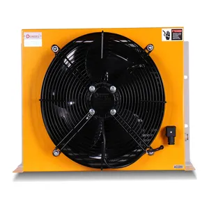 Enfriador de aceite hidráulico de alta calidad, directo de fábrica, con ventilador eléctrico, Enfriador de aire, intercambiadores de calor de aleta de placa