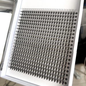 0.05mm d'épaisseur 5D 6D 7D 8D 9D 10D XL grand plateau ventilateurs préfabriqués 12 16 20 lignes cils à base courte - Product Image 6