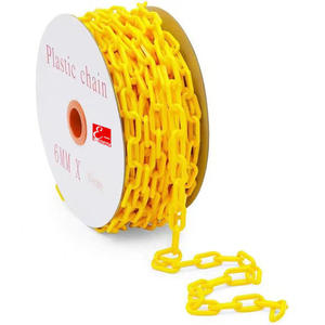 6 مللي متر 8 مللي متر 10 مللي متر تحذير آخر و بولارد بكرة بلاستيكية سلسلة ربط - Product Image 1