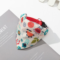 Vente en gros de foulards pour animaux de compagnie, bandanas réglables pour chiens, chiots et chats, collier, accessoires pour animaux de compagnie