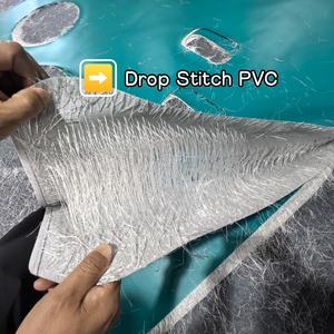 Piscine <span class=keywords><strong>gonflable</strong></span> ronde en PVC avec sièges, 2x1m, prix d'usine personnalisé, en tissu Drop Stitch - Product Image 6