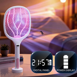 Tueur de moustiques électrique portable rechargeable par USB avec lumière UV, tapette anti-insectes, couverture de 50-100m, tuerie automatique et manuelle - Product Image 1