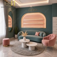Présentoirs personnalisés pour salons de manucure, présentoirs de vernis à ongles, comptoirs de présentation, panneaux muraux décoratifs, aménagement de magasin