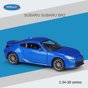WELLY 1:36 BRZ aleación Diecast modelo coche juguete vehículos simulación colección modelo niños regalo - Product Image 5