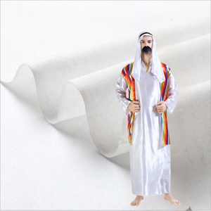 100% <span class=keywords><strong>cotone</strong></span> TC filato poliestere/tessuto di <span class=keywords><strong>cotone</strong></span>/arabo thobe tessuto bianco musulmano abbigliamento - Product Image 1