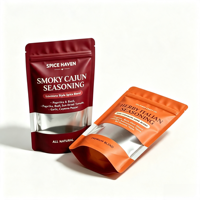 Sachet Doypack Personnalisé Imprimé avec Fermeture Zip pour Bonbons, Emballage Alimentaire, Fruits Secs, Snacks et Épices