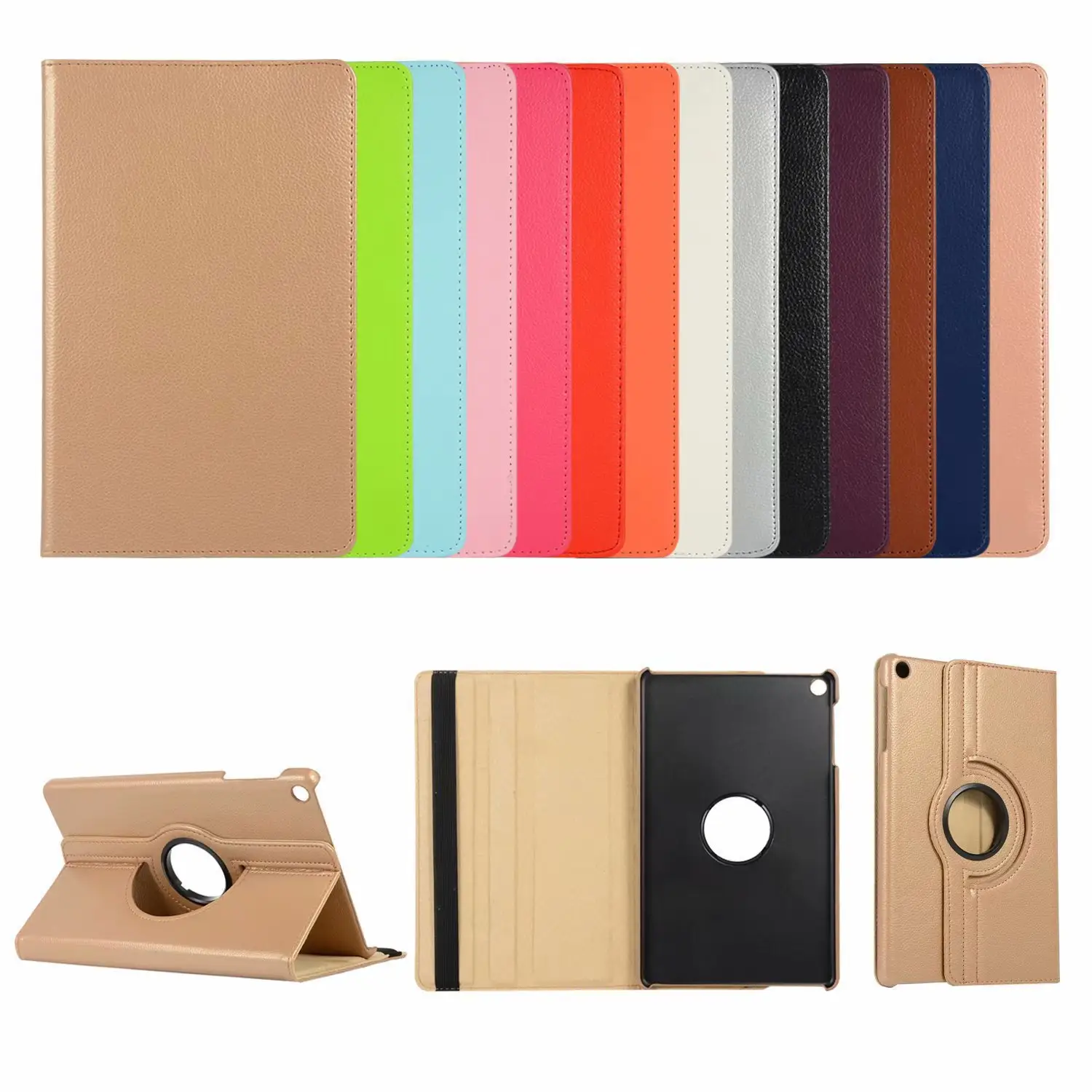 360 Rotating Case for Samsung Galaxy Tab A 7.0 T280/T285 (7 Inch) Smart PU Leather Tablet Cover