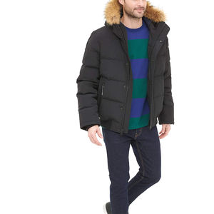 Veste bulle pour hommes manteaux épais d'hiver veste bouffante pour hommes lourds prix bas - Product Image 5