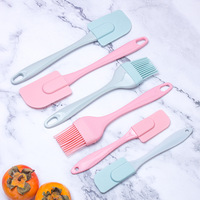 YDM OEM ODM grattoir de cuisine en silicone antiadhésif brosse de mélange d'huile outils de cuisson grattoir à crème