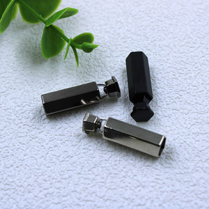 जस्ता धातु कॉर्ड अंत स्टॉपर ड्रॉस्ट्रिंग रस्सी कॉर्ड लॉक, कपड़े के कपड़ों के कपड़े के कपड़े के कपड़े के लिए सहायक - Product Image 4