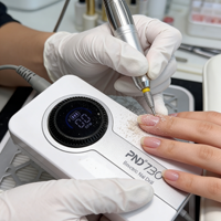 SNRQI Meilleures ventes Ponceuse à ongles sans fil avec double batterie amovible pour une autonomie prolongée, OEM ODM, logo personnalisé, fournisseur d'usine Chine