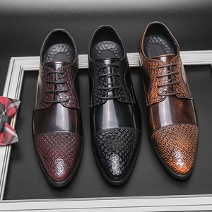 Zapatos de Vestir para Hombre, Estilo Británico, Punta en Pico, Diseño Plano y Transpirable, para Otoño, Casuales y Formales - Product Image 4