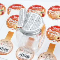 Autocollant adhésif fort étiquettes de sécurité de bouteille personnalisées autocollant de joints alimentaires inviolable