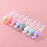 Tapas Transparentes para Botellas con Gotero de 1 ml, 2 ml, 3 ml y 5 ml, para Botellas Dispensadoras de Aceite, para Botellas de Muestra de Aceite, Botellas de Aceite de 1 ml