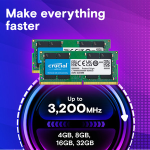 Crucial 8GB <span class=keywords><strong>DDR4</strong></span> 3200 SODIMM <span class=keywords><strong>Laptop</strong></span> Memoria 1,2 V <span class=keywords><strong>RAM</strong></span> - Product Image 5