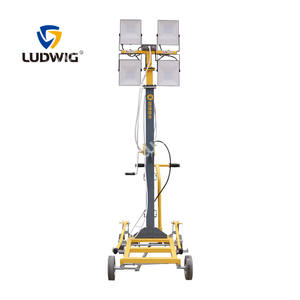 अच्छी कीमत 1000w लाइट टॉवर जनरेटर के नेतृत्व में हाथ क्रैंक्ड लिफ्ट 4 मीटर 5 मीटर 6 मीटर हैंड पुश गति लाइटिंग लाइटहाउस - Product Image 2