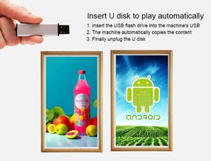 21.5 inch đến 65 inch Khung ảnh kỹ thuật số biển khung hình LCD màn hình quảng cáo hiển thị cho triển lãm nghệ thuật - Product Image 5