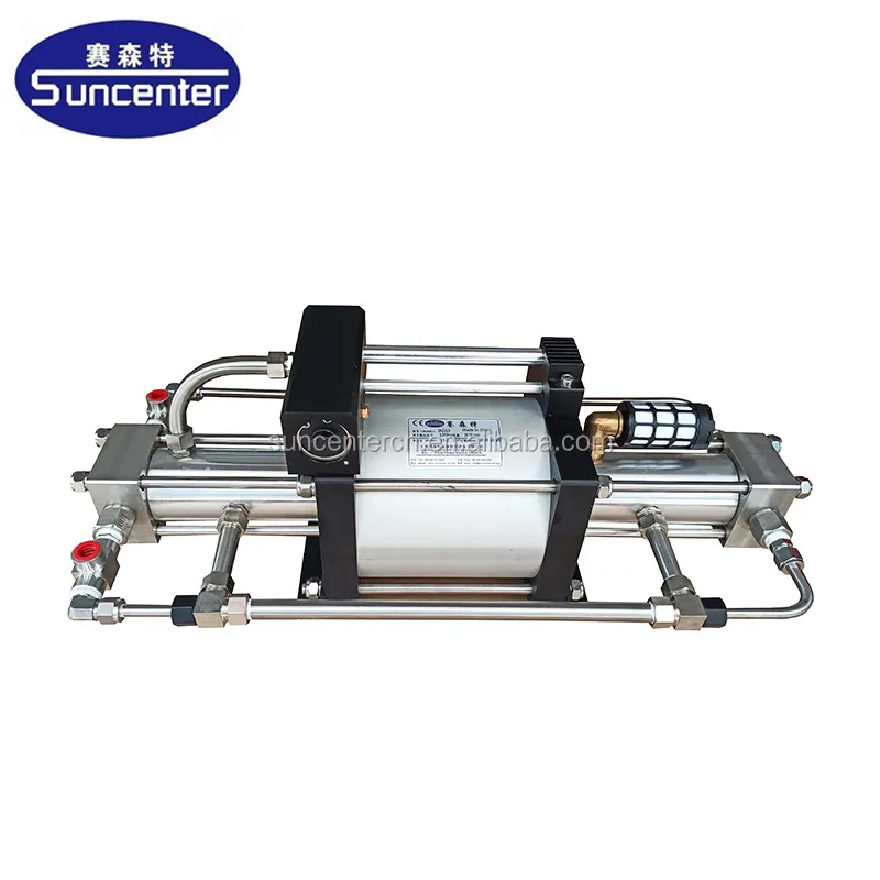 Popular High Outlet Pressure CO2/N2/O2/N2O/CH4/H2 Gas Booster for Filling Customised Portable Booster Pump