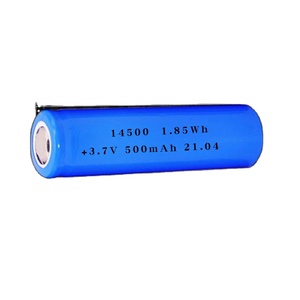 Hot Promotion 14500 Solid State <b>Battery</b> 3.7V 400mAh LiCoO2 Cathode 500-Cycle Flashlight Solar <b>Light</b> Electronic Toy Power Bank - Product Image 4