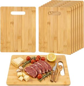 Planche à découper en bambou multifonctionnelle pour la cuisine, prix bas, planche à découper en bois avec logo - Product Image 1