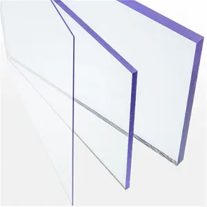High Impact UV Blocking 3MM ClearSolid Polycarbonate Panel Polycarbonate Solid Sheet